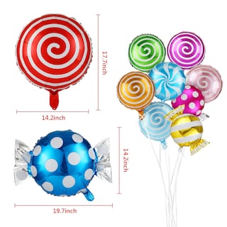 Foto 3 | Barra De Caramelos Kesoto Sweet Candy Bar, 18 Láminas De Mylar, Para Navidad, 23 Unidades - Venta Internacional.