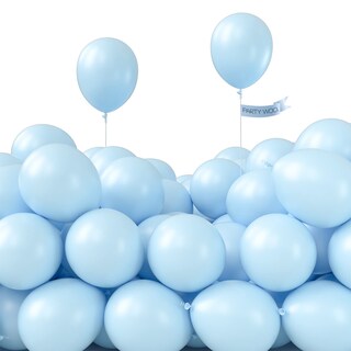 Foto 1 | Globos Partywoo Azul Pastel De 5 Pulgadas, 50 Unidades, Para Decoración - Venta Internacional.