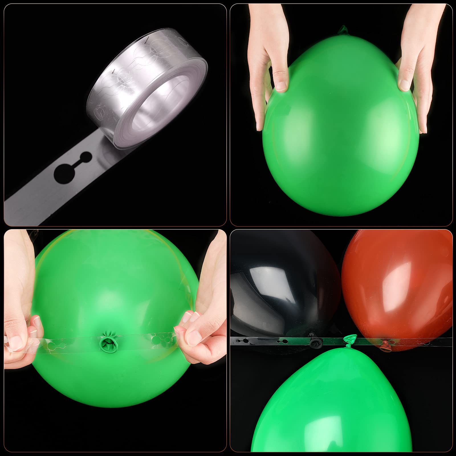 Foto 4 pulgar | Set De Globos De Fútbol Con Forma De Arco Skylety, 97 Unidades, Con 6 Globos De Campo - Venta Internacional.