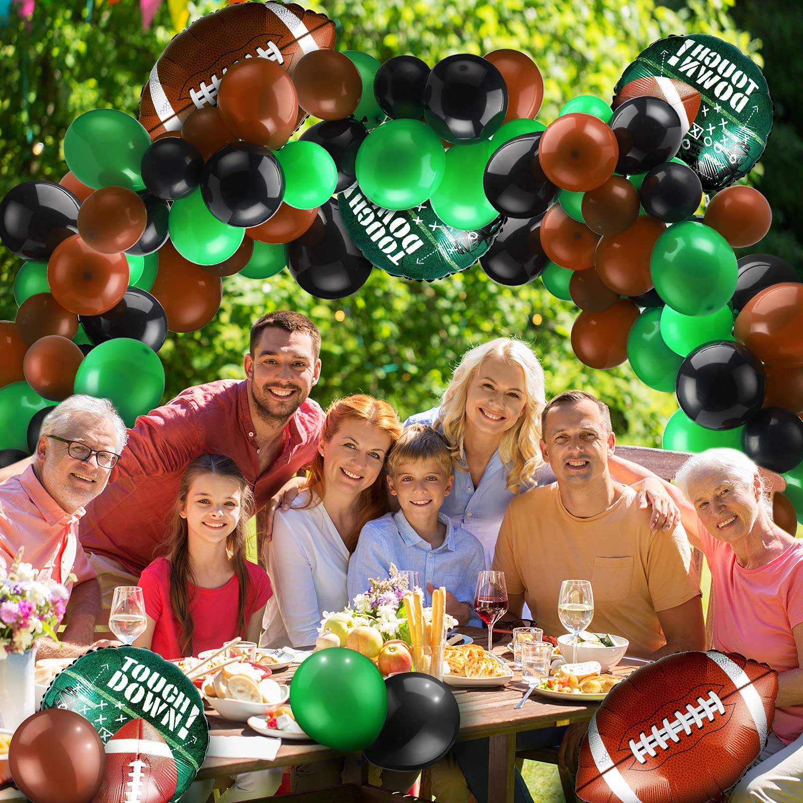 Foto 7 | Set De Globos De Fútbol Con Forma De Arco Skylety, 97 Unidades, Con 6 Globos De Campo - Venta Internacional.