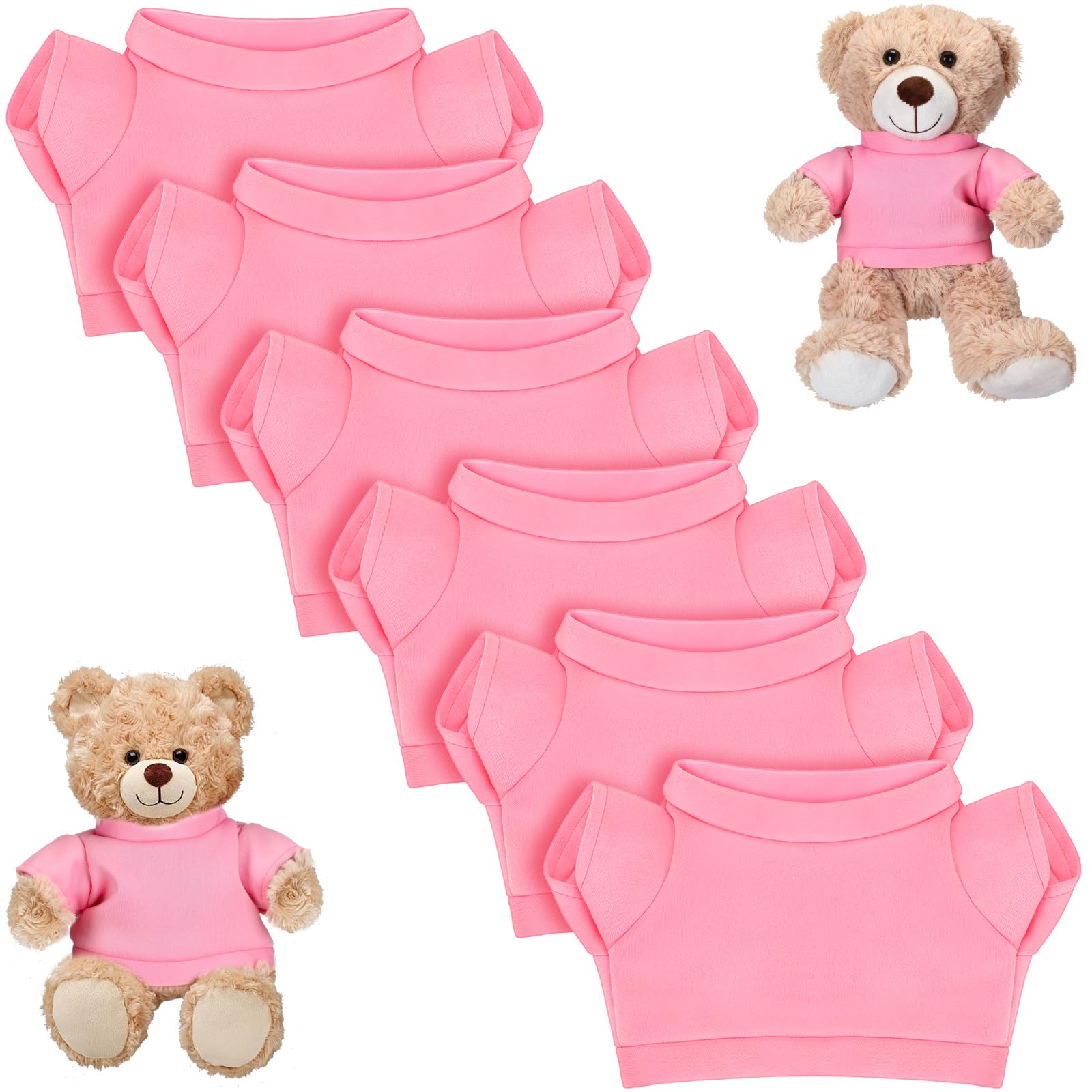 Foto 1 | Camiseta Básica Skylety De Bear Clothes Para Osos De Peluche De 35 A 45 Cm - Venta Internacional.