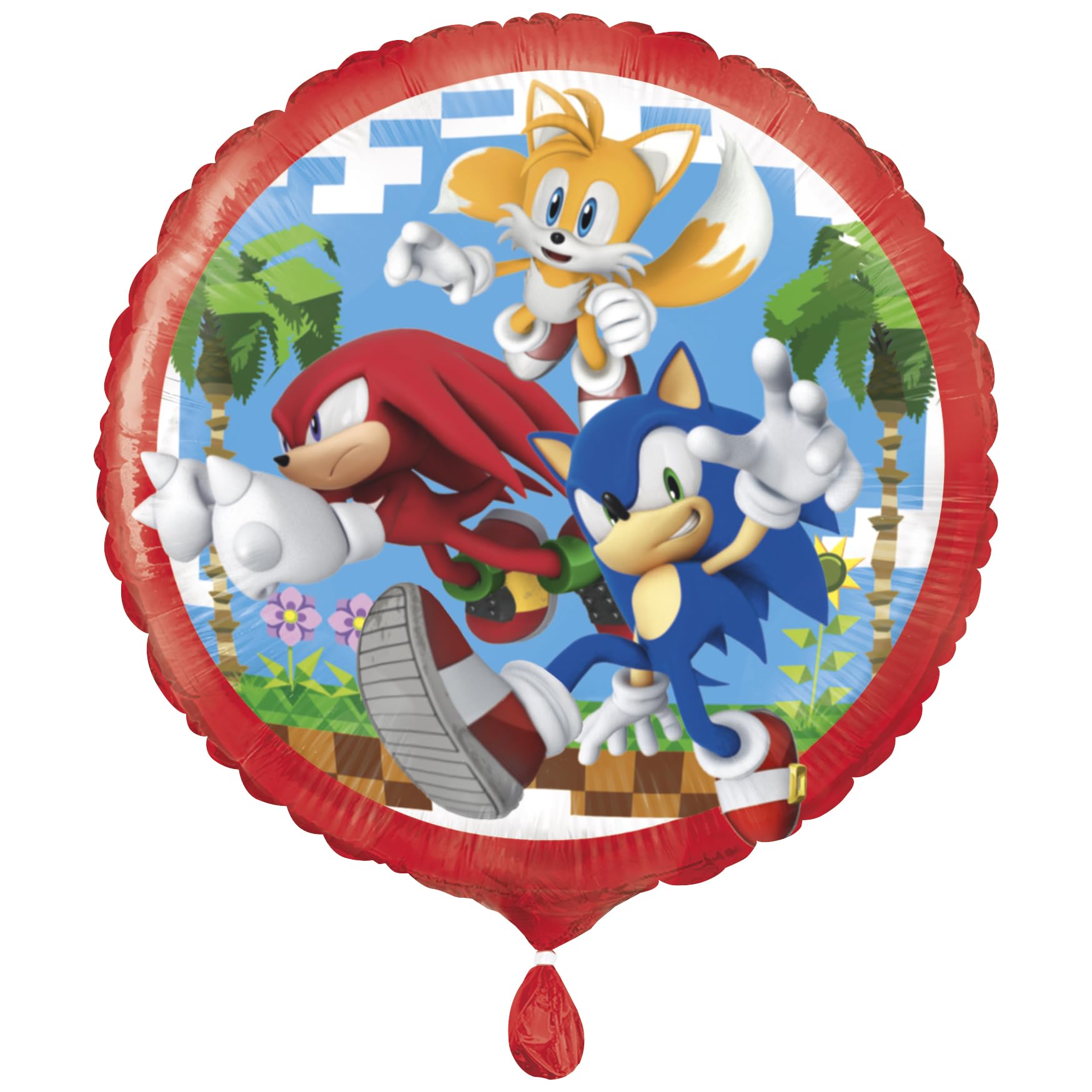 Foto 6 pulgar | Set De Globos Sonic The Hedgehog Foil, Juego De 2 Unidades, Multicolor - Venta Internacional.