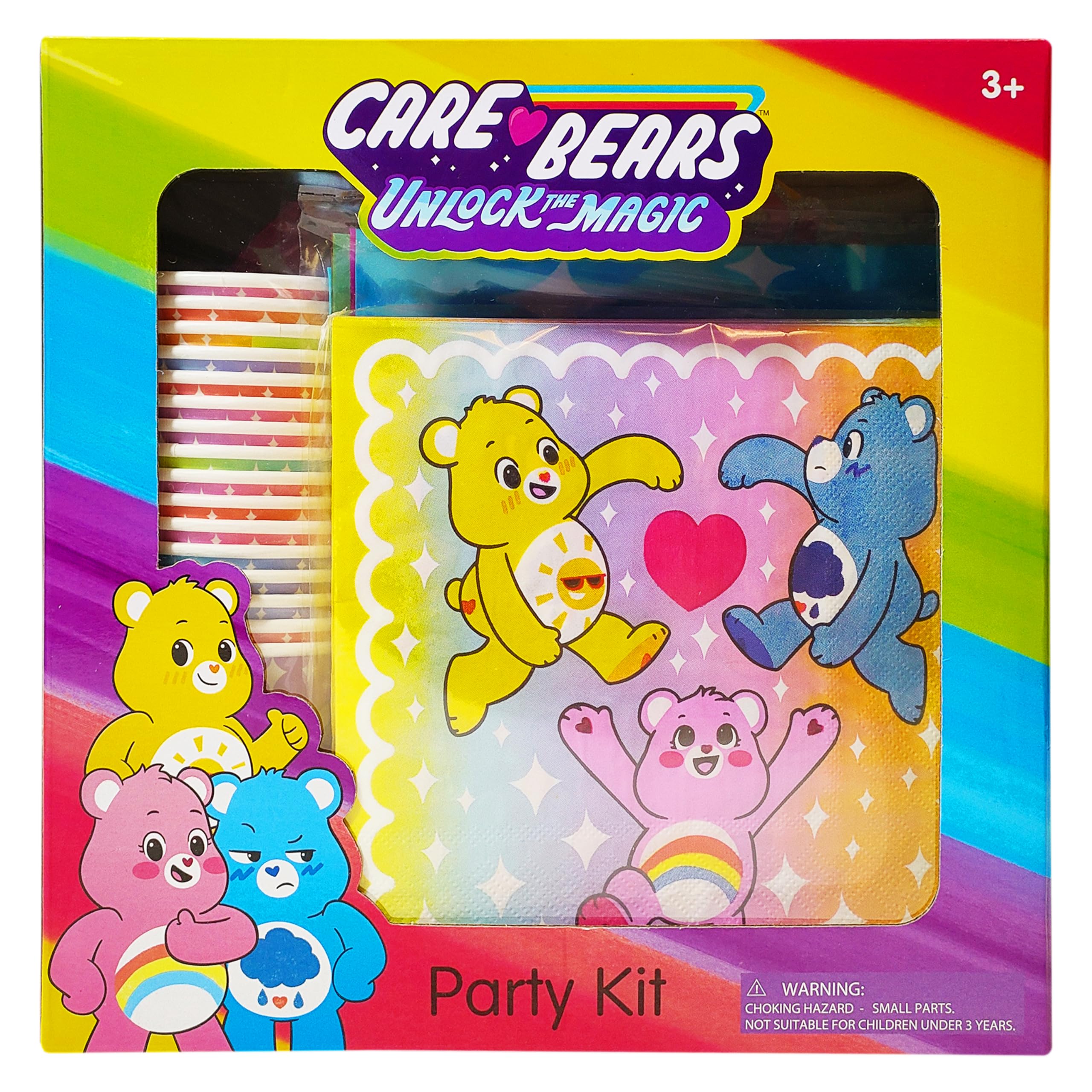 Set De Decoración Para Fiestas Luv Her Care Bears Para Cumpleaños De Más De 3 Años - Venta Internacional.
