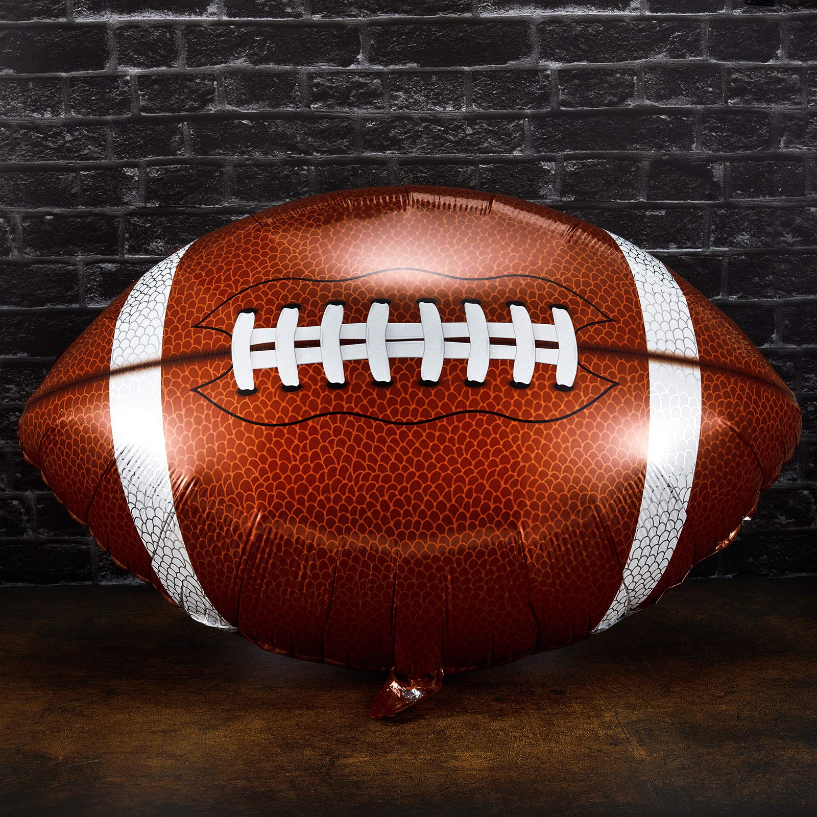 Foto 7 | Globos De Fútbol Skylety Football Rugby, Papel De Aluminio, 66 Cm - Venta Internacional.