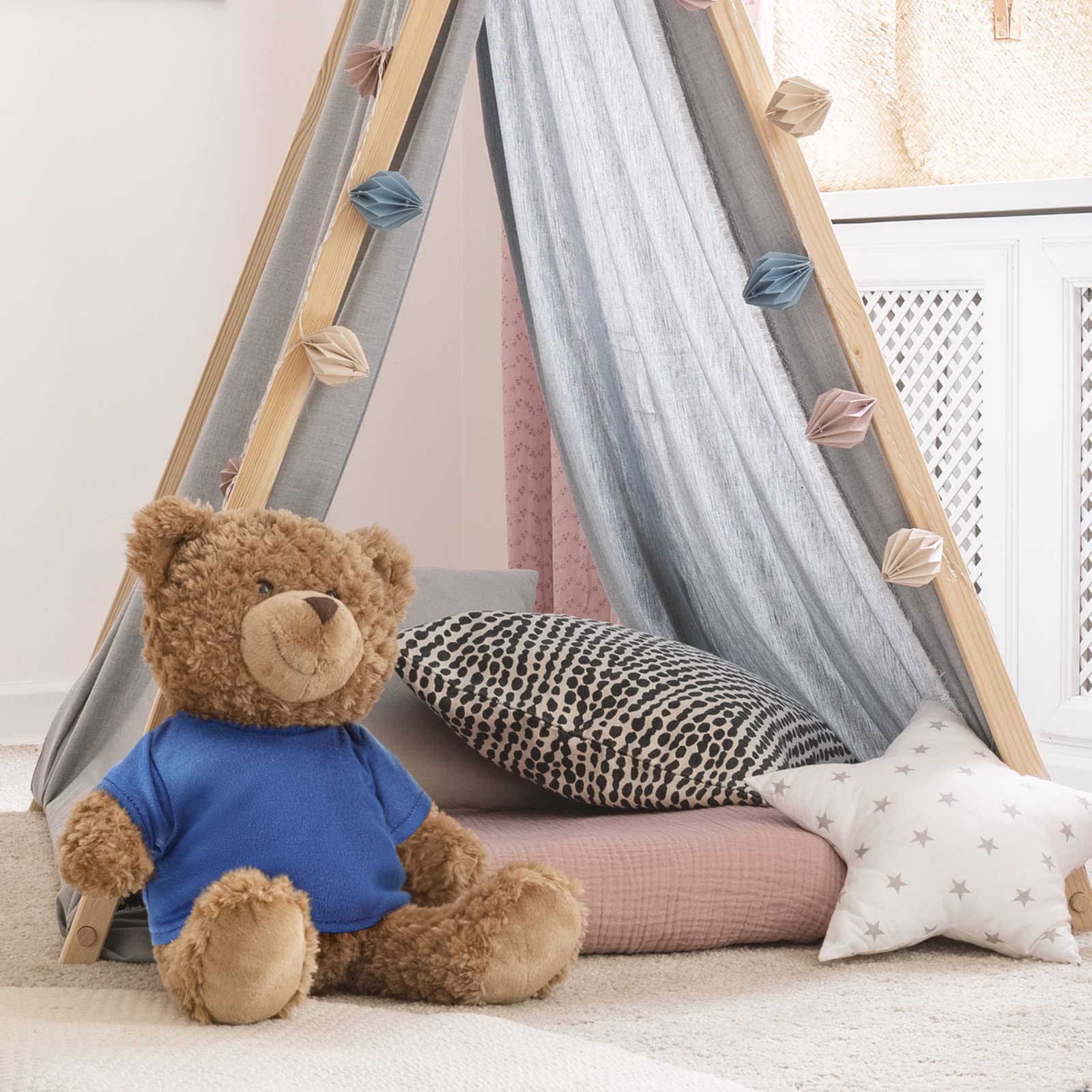 Foto 4 pulgar | Camiseta Básica Skylety De Bear Clothes Para Osos De Peluche De 35 A 45 Cm - Venta Internacional.