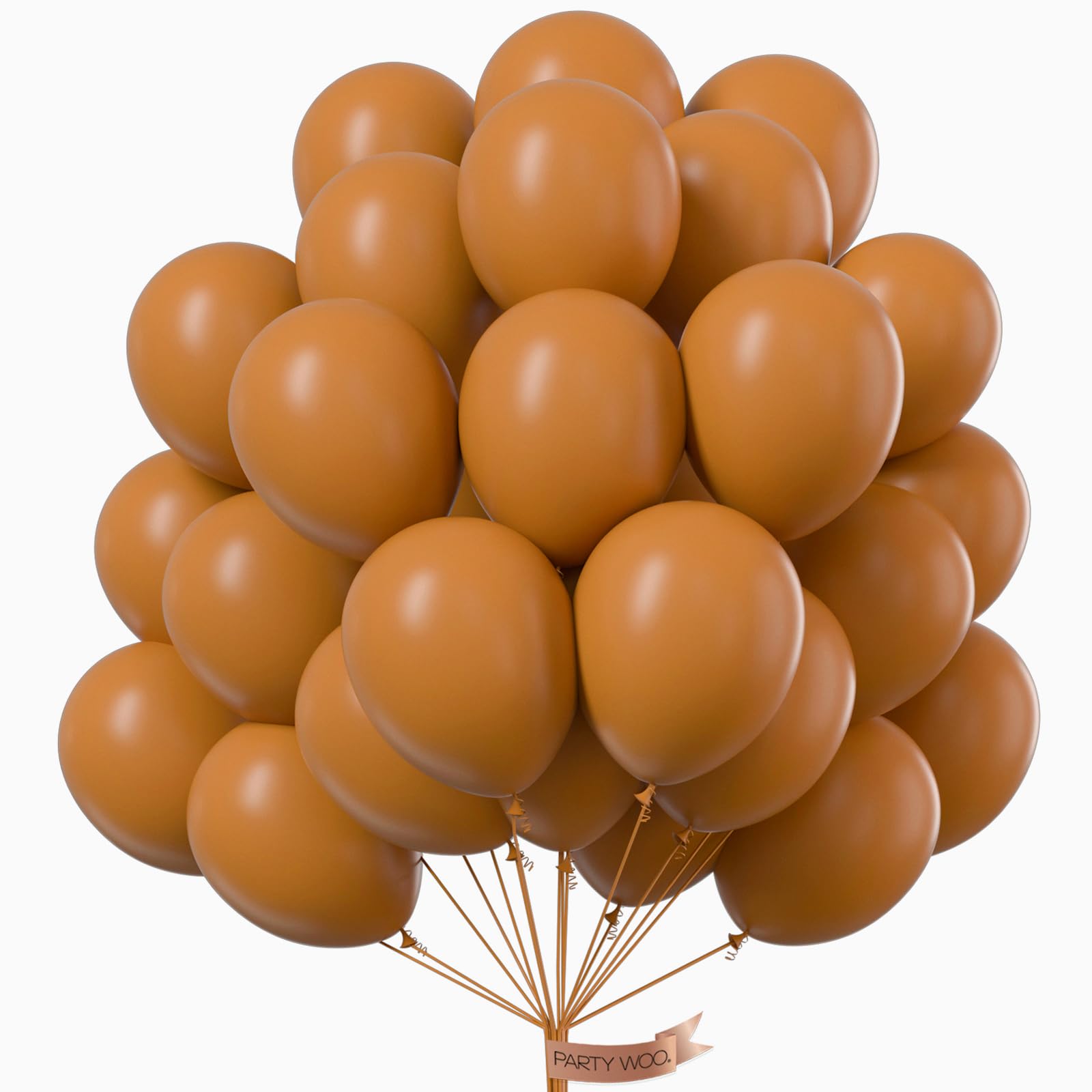 Foto 1 | Globoons Partywoo, Color Marrón Caramelo, 12 Pulgadas, 101 Unidades, Para Guirnalda - Venta Internacional.