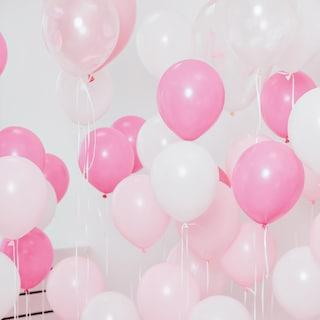 Foto 4 | Juego De Globos Rubfac, 129 Unidades, Rosas, Con Diferentes Tamaños Para Decoración - Venta Internacional.