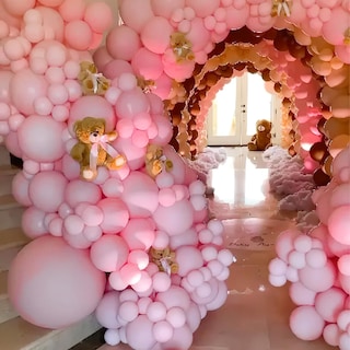 Foto 6 | Balloon Partywoo, Color Rosa Pastel, 12 Pulgadas, 101 Unidades, Para Decoración - Venta Internacional.
