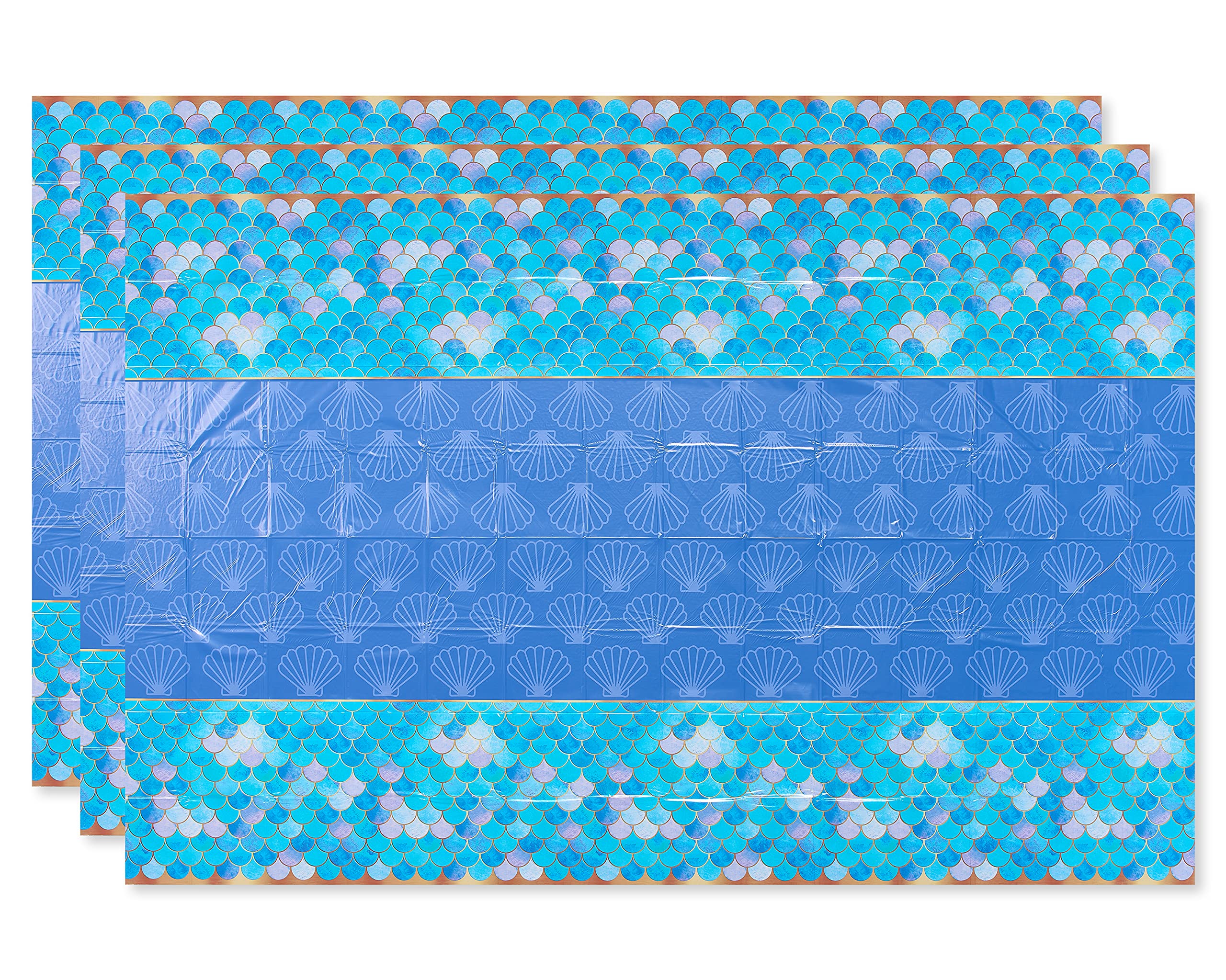 Foto 1 | Manteles De Mesa De Plástico Con Diseño De Sirena American Greetings, De Artículos Para Fiestas - Venta Internacional.