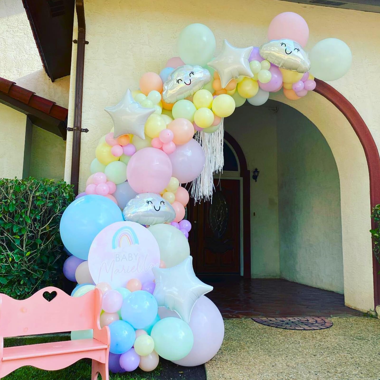 Foto 7 | Globo Feyg, Color Macarrón Pastel, 30 Unidades, 12 Pulgadas, Con Cinta - Venta Internacional.