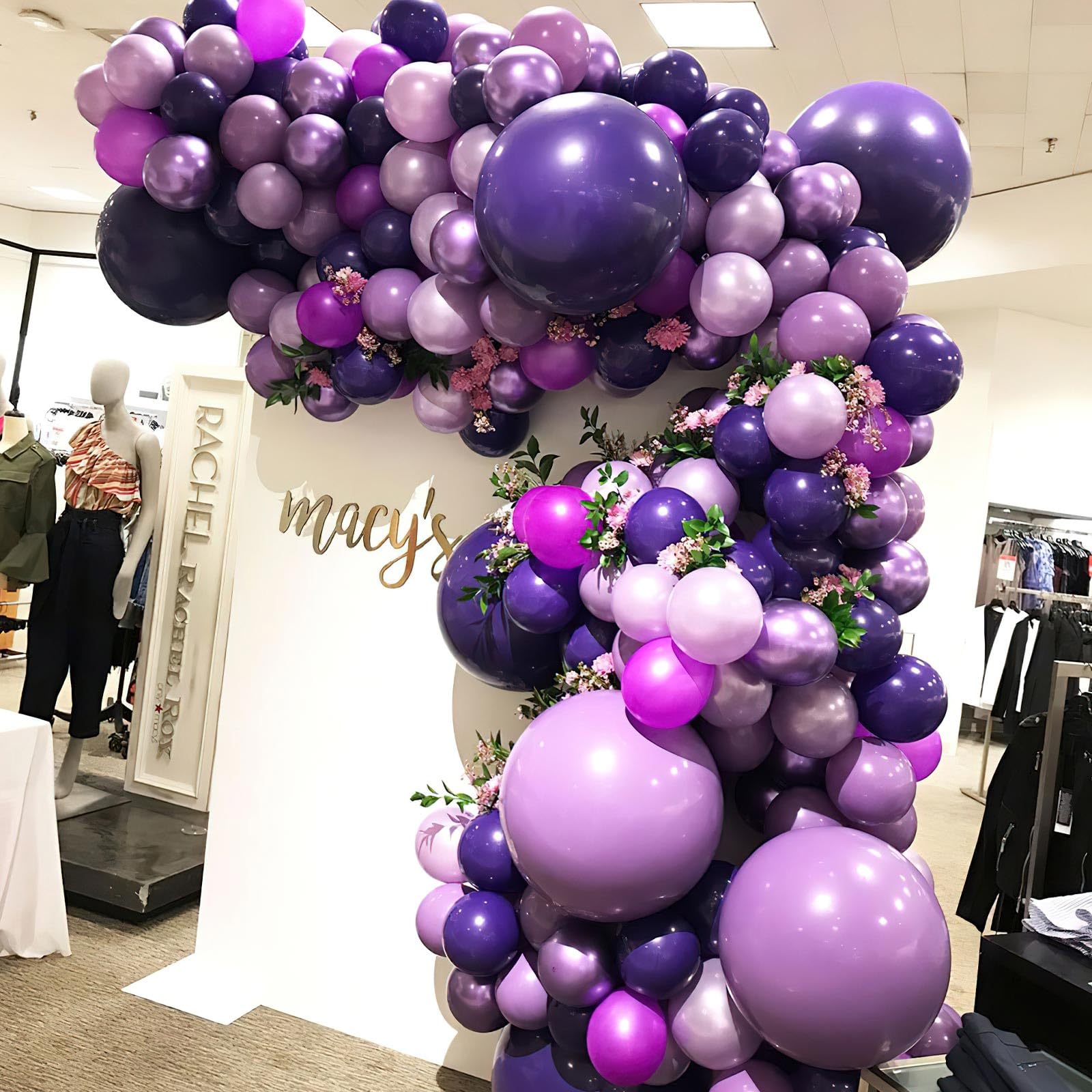 Foto 6 | Balloon Partywoo Royal Purple, 140 Unidades, Diferentes Tamaños - Venta Internacional.