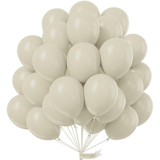 Foto 1 | Globos Partywoo, Arena Blanca, 12 Cm, 50 Unidades, Para Decoración De Fiestas - Venta Internacional.
