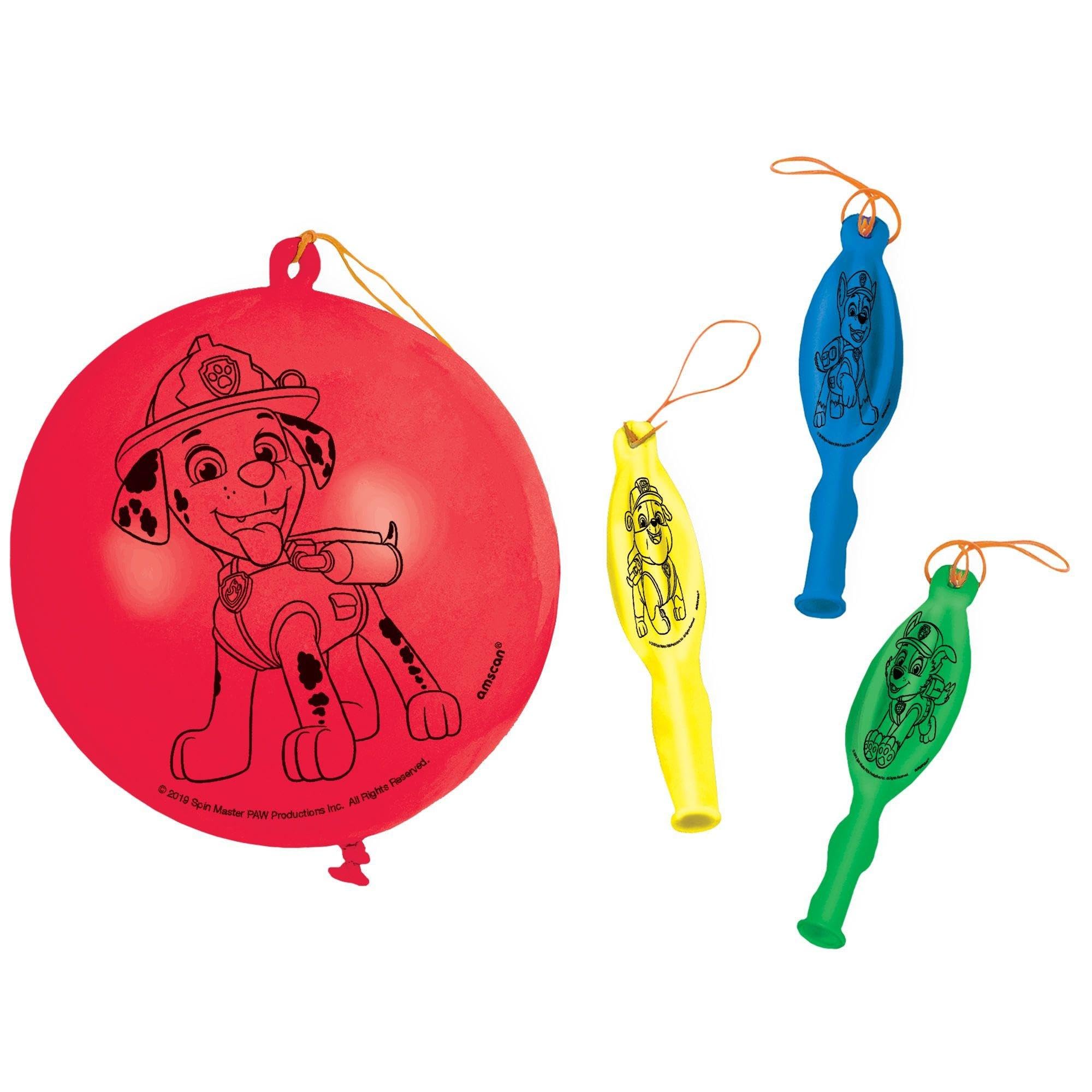 Foto 2 pulgar | Globos Perforadores Amscan Paw Patrol Adventure, 4 Unidades - Venta Internacional.