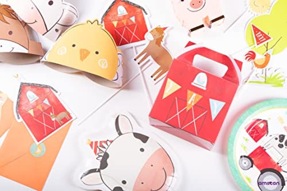 Foto 2 | Decoraciones De Fiesta Amscan Adorable Multicolor Barnyard Birthday - Venta Internacional.