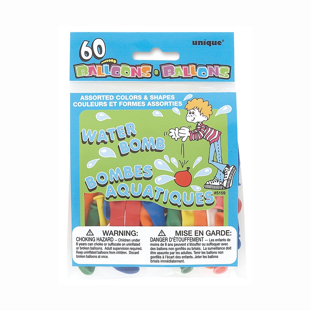 Foto 2 pulgar | Globos Con Bomba De Agua Únicos, 60 Unidades, Coloridos, Biodegradables - Venta Internacional.
