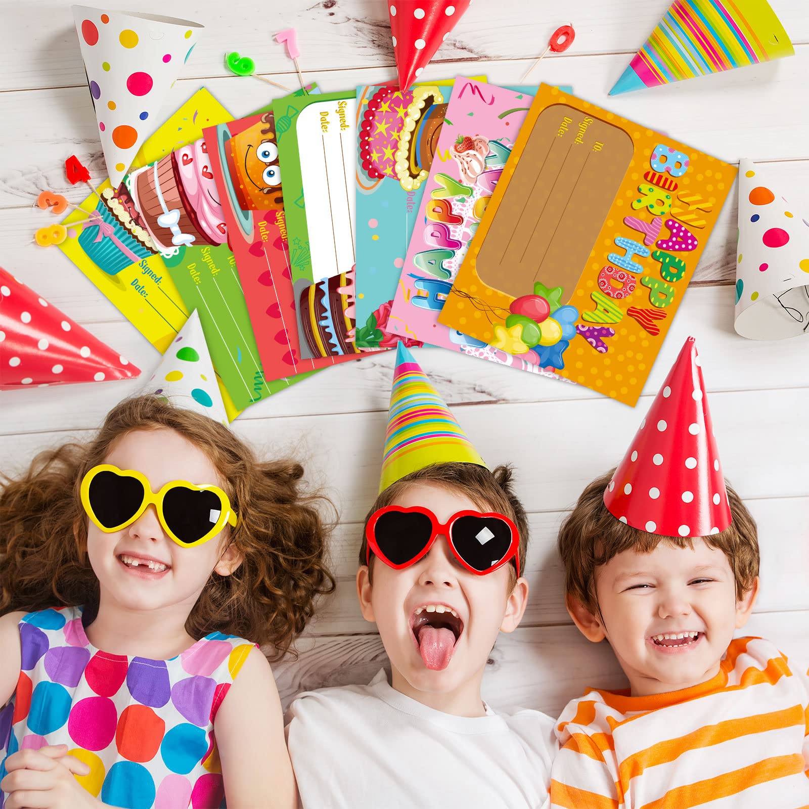 Foto 8 pulgar | Juego De Tarjetas De Premios Con Certificados De Cumpleaños Outus 108 Para Niños - Venta Internacional.