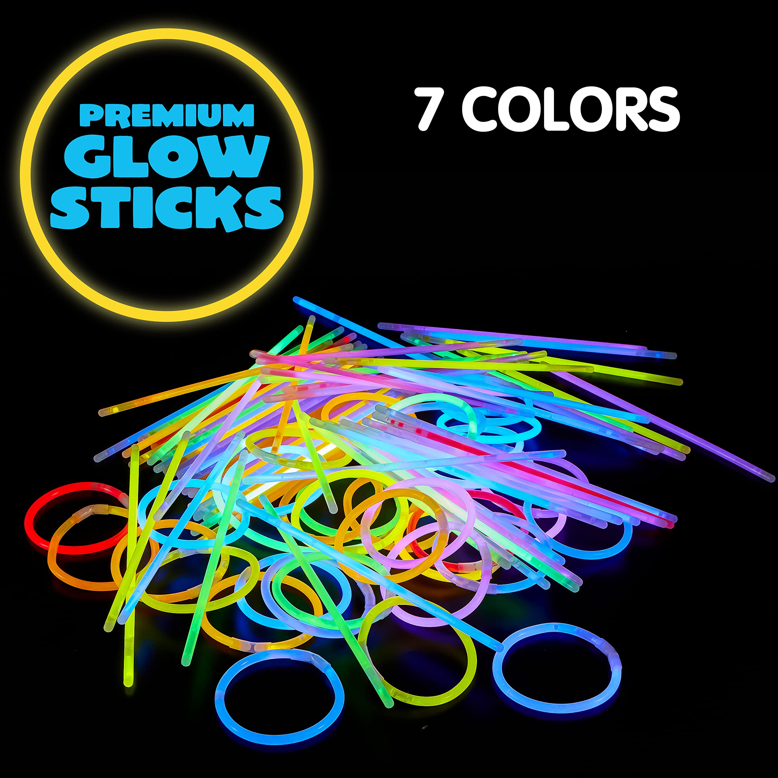 Foto 7 pulgar | Glow Sticks Joyin, 300 Unidades, Lápices Luminosos De 8 Pulgadas, Regalos Para Fiestas - Venta Internacional.