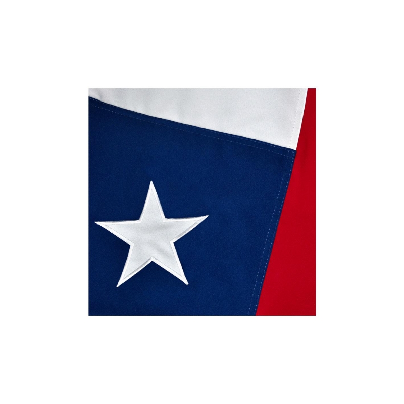 Foto 7 pulgar | Bandera Chilena Con Forma De Estrella Bordada En Tela Trevira De 90 X 135 Cm - Venta Internacional.