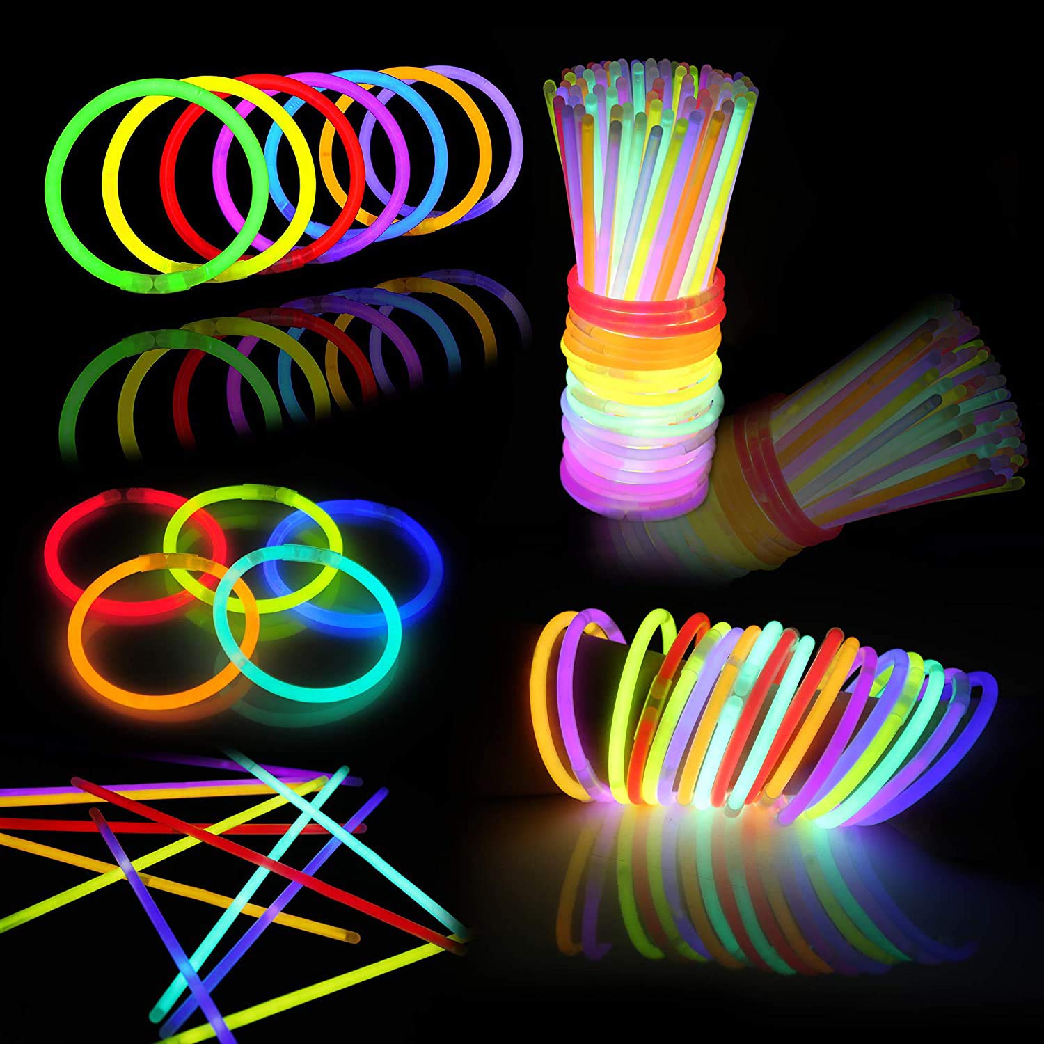 Foto 3 pulgar | Pulseras Joyin De Glow Sticks, 800 Unidades, A Granel, Más De 3 Años - Venta Internacional.