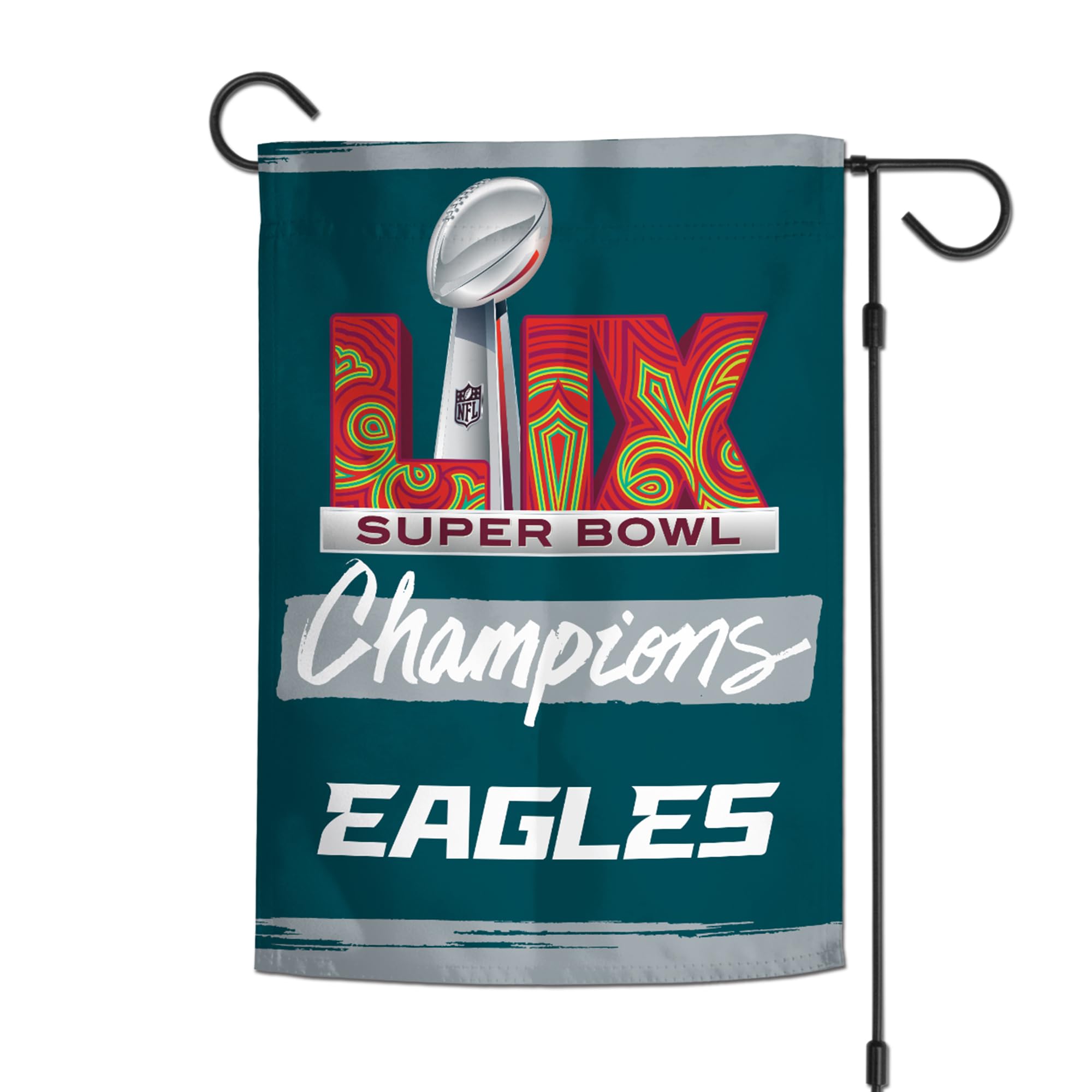 Foto 4 pulgar | Bandera De Jardín Wincraft Philadelphia Eagles, 2 Veces Super Bowl - Venta Internacional.