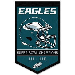 Foto 1 | Banner Banner Wincraft Philadelphia Eagles 2x Super Bowl - Venta Internacional.