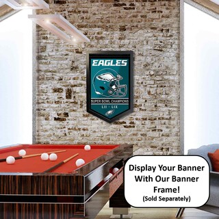 Foto 5 | Banner Banner Wincraft Philadelphia Eagles 2x Super Bowl - Venta Internacional.