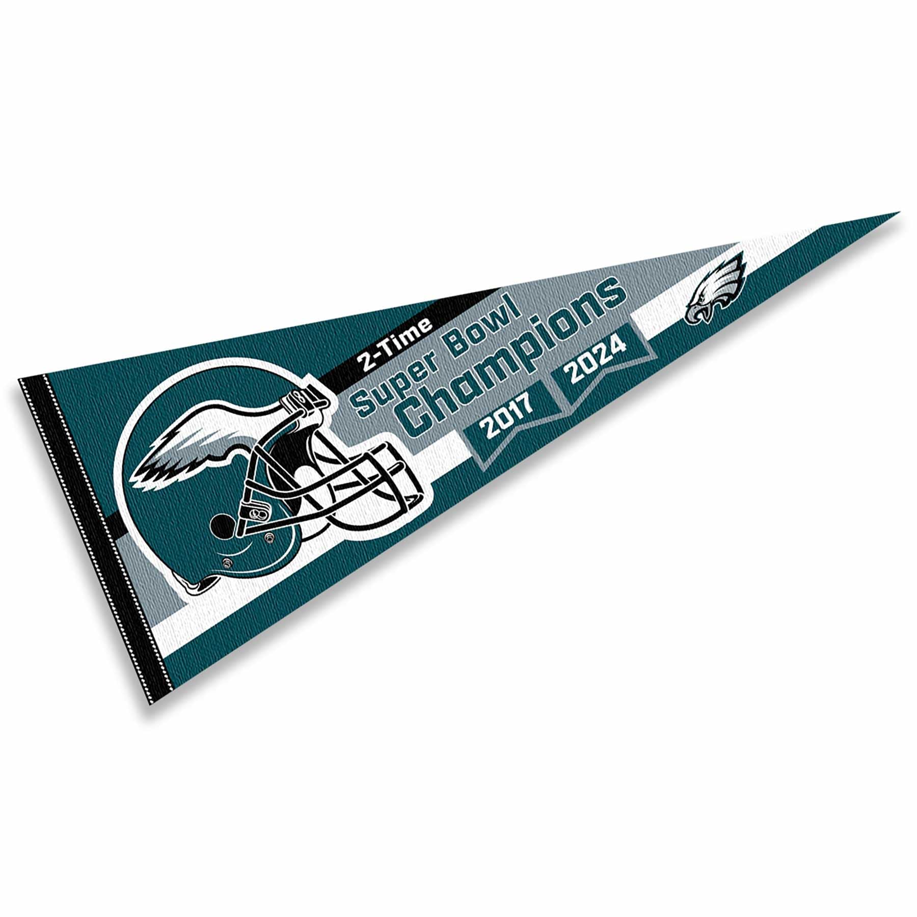Foto 2 pulgar | Banderín Wincraft Eagles Super Bowl Lix Champions - Venta Internacional.