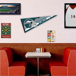 Foto 3 | Banderín Wincraft Eagles Super Bowl Lix Champions - Venta Internacional.