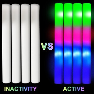 Foto 6 | Barras Luminosas De Espuma Turnmeon Giant De 16 Pulgadas, 24 Unidades, Con 3 Modos - Venta Internacional.