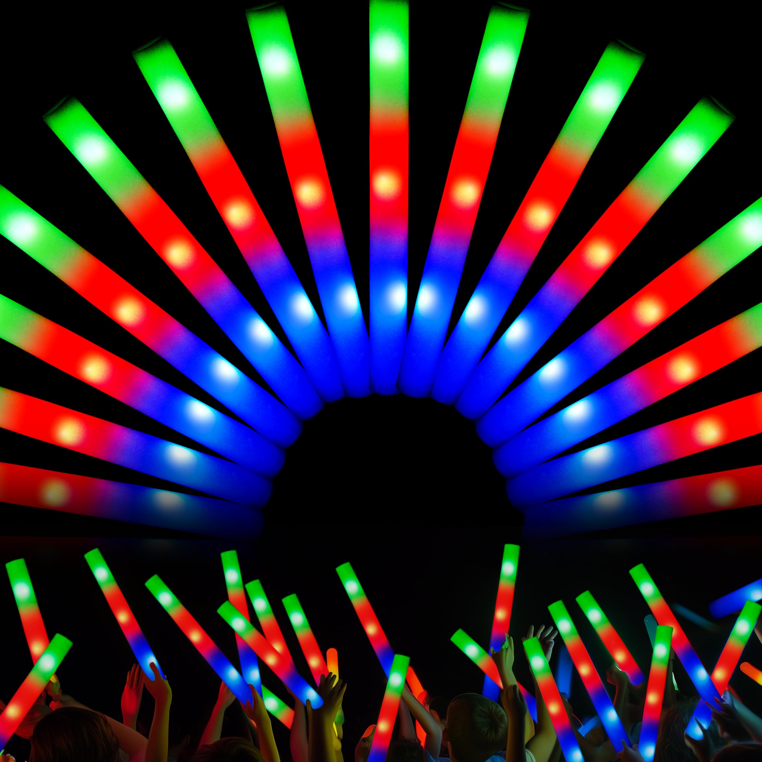 Foto 2 pulgar | Barras Luminosas de Espuma Joyin 24 Piezas - Venta Internacional