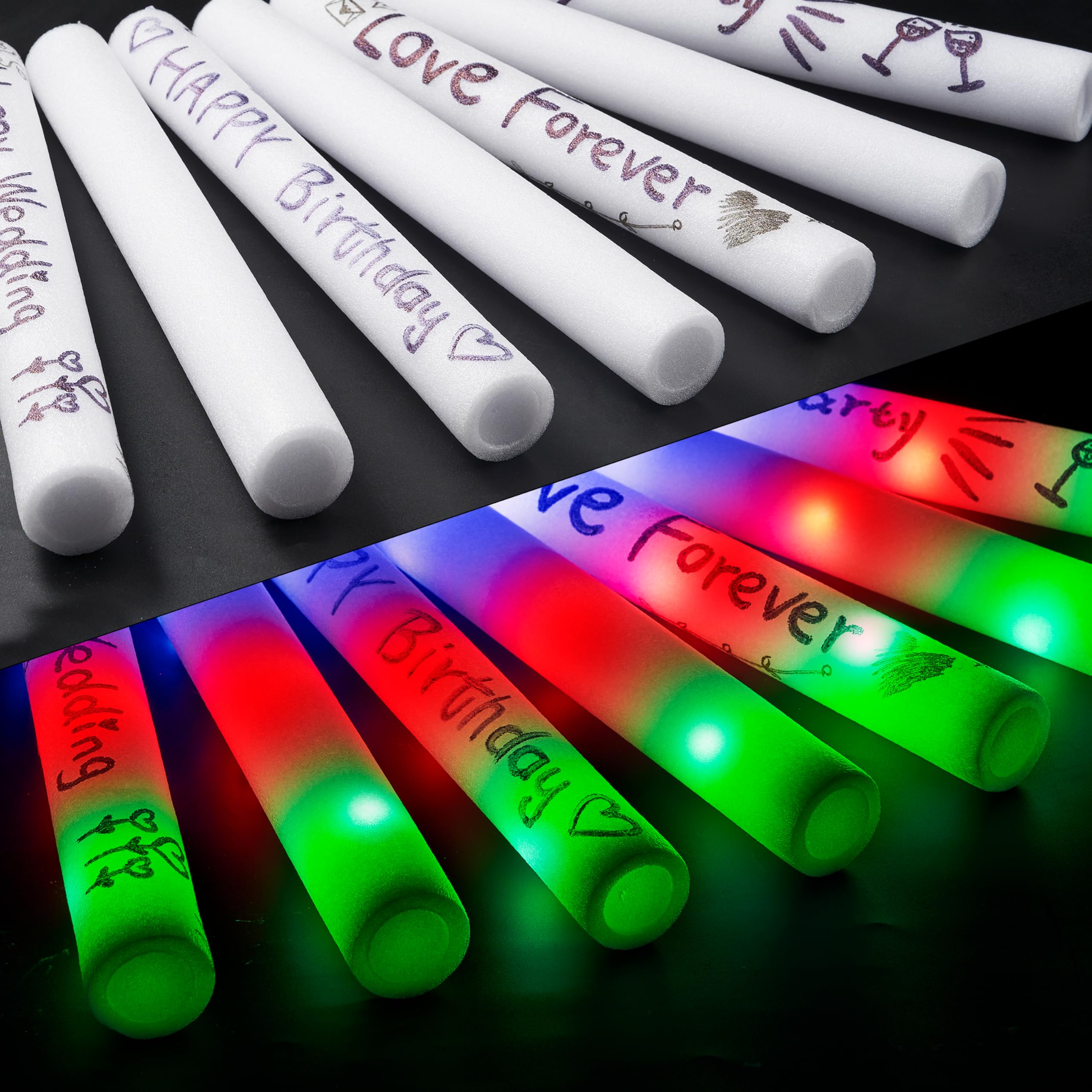 Foto 8 pulgar | Barras Luminosas de Espuma Joyin 24 Piezas - Venta Internacional