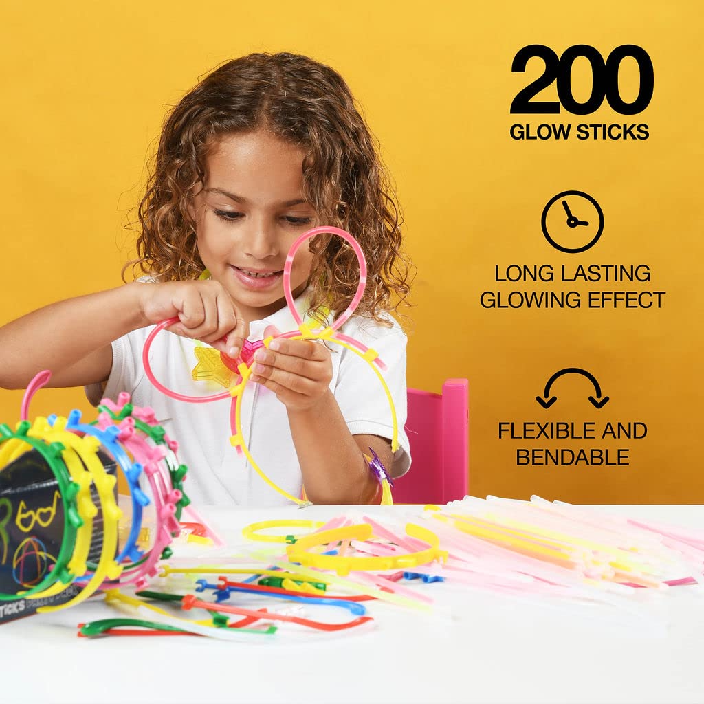 Foto 3 pulgar | Paquete De Collares Y Pulseras Glow Sticks Party Pack, 500 Unidades - Venta Internacional.