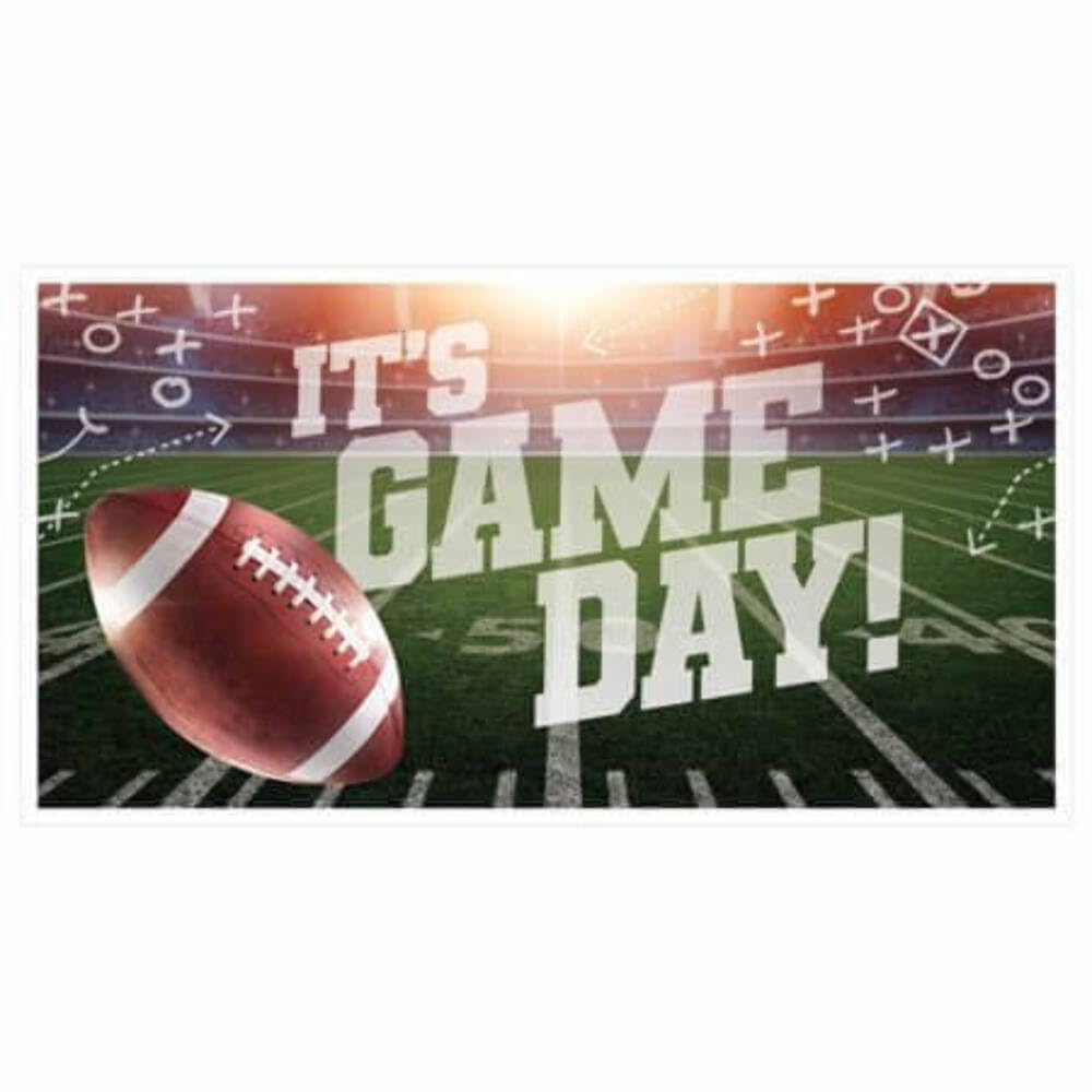 Foto 2 pulgar | Banner De Fiesta Amscan It's Game Day, Multicolor, 65 X 33,5 Cm - Venta Internacional.