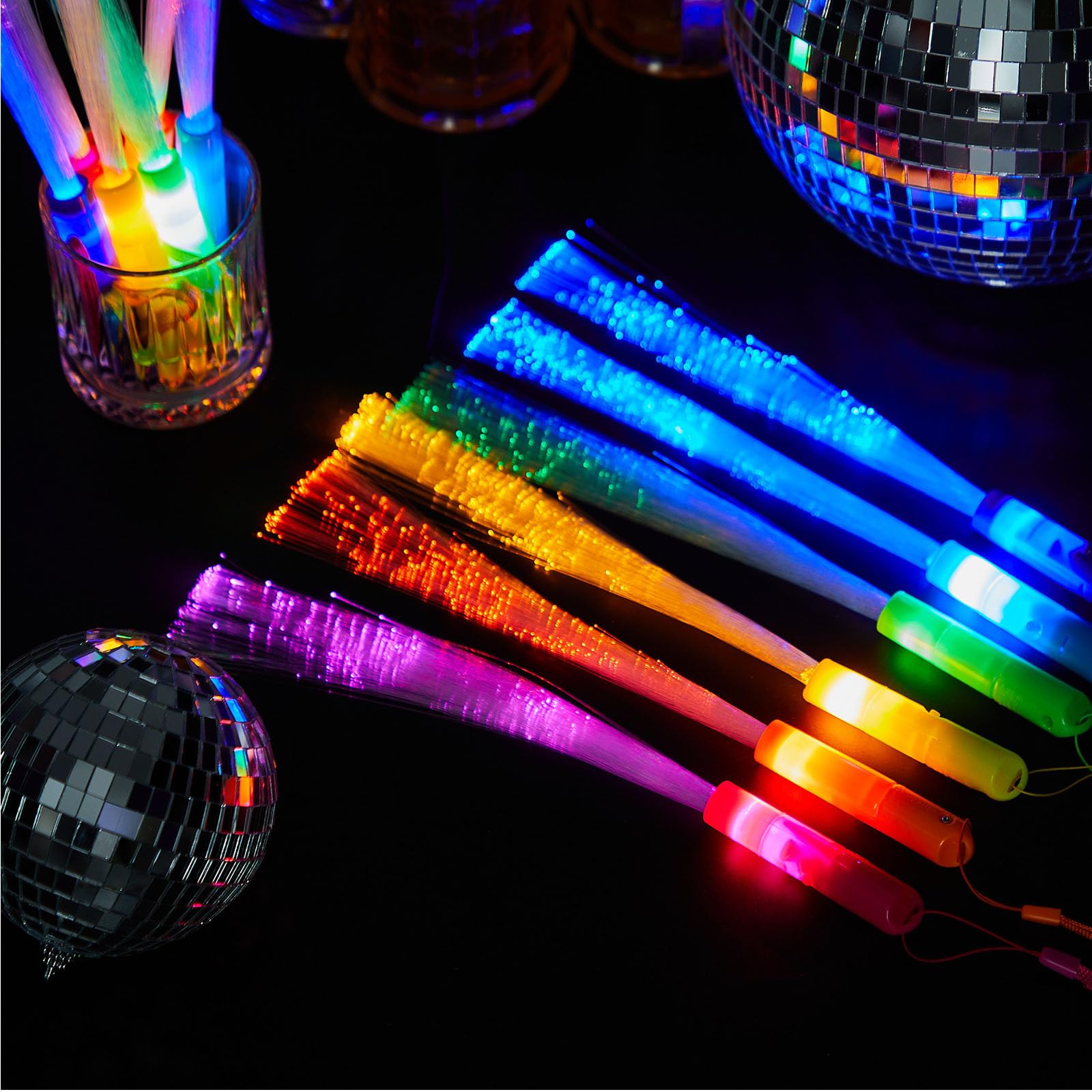 Foto 3 pulgar | Varitas De Fibra Óptica Con Luz Led Zhanmai Mejoradas, 24 Piezas - Venta Internacional.