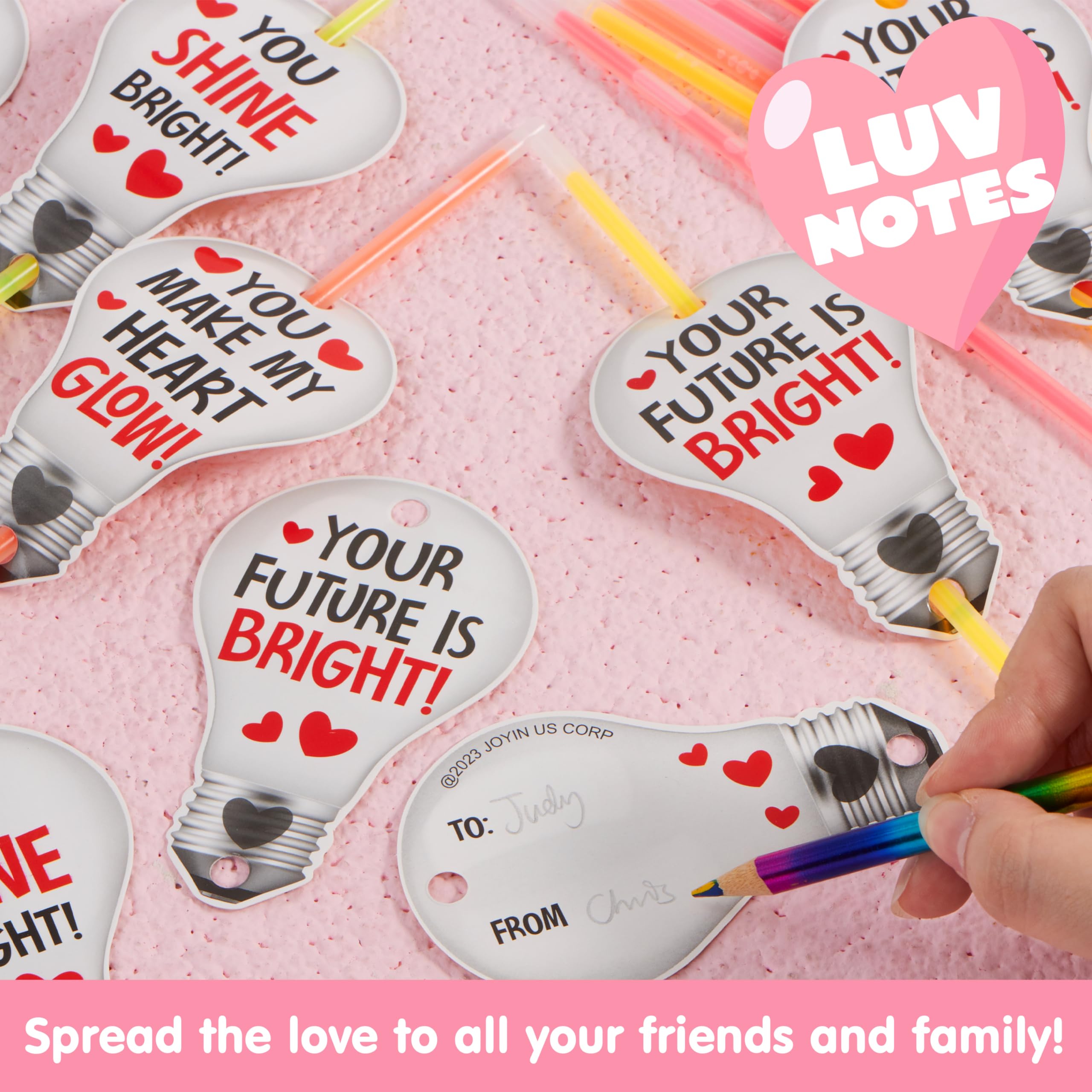 Foto 4 pulgar | Tarjetas Con Bombillas De Regalo Para El Día De San Valentín Con Barras Luminosas, 36 Paquetes - Venta Internacional.
