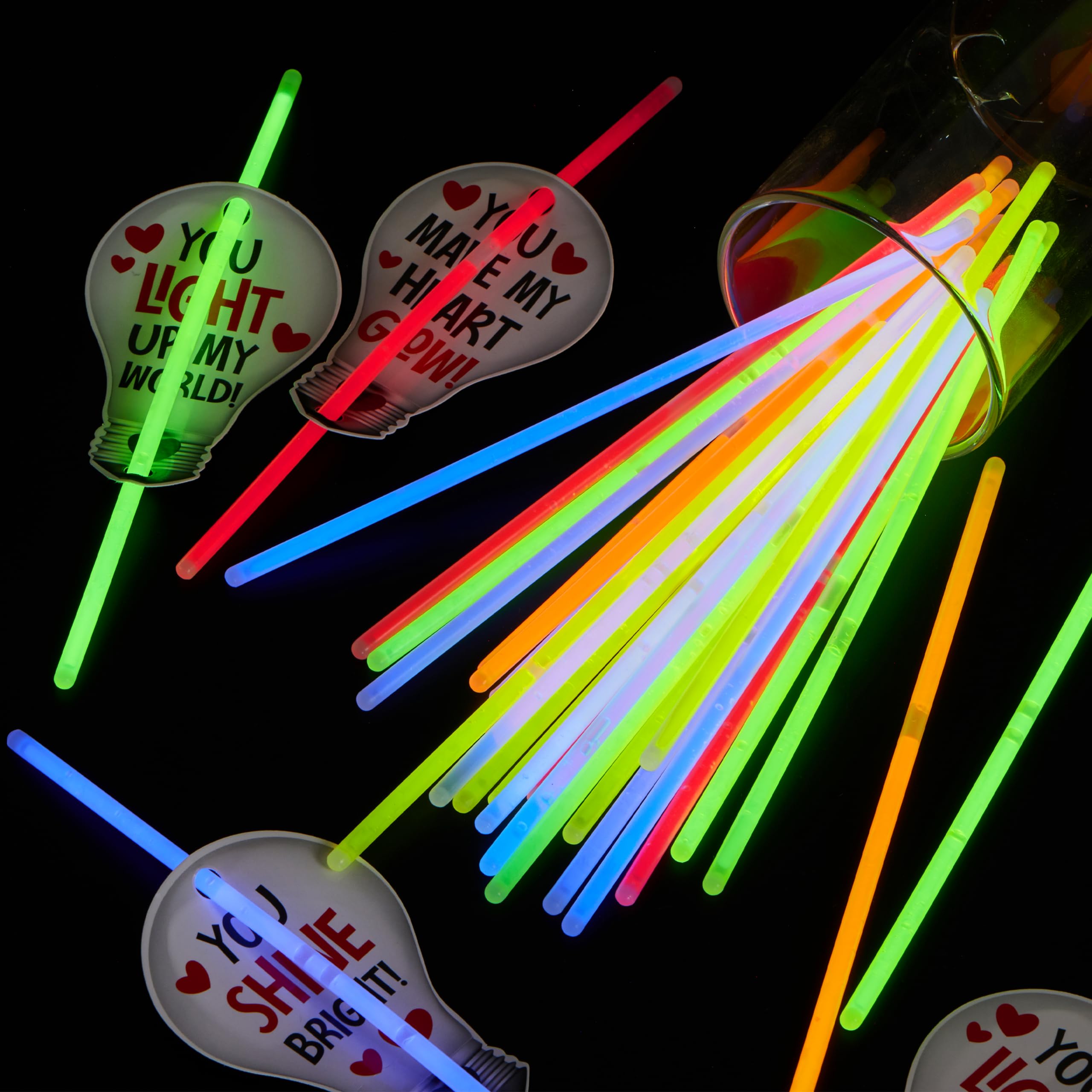 Foto 8 pulgar | Tarjetas Con Bombillas De Regalo Para El Día De San Valentín Con Barras Luminosas, 36 Paquetes - Venta Internacional.