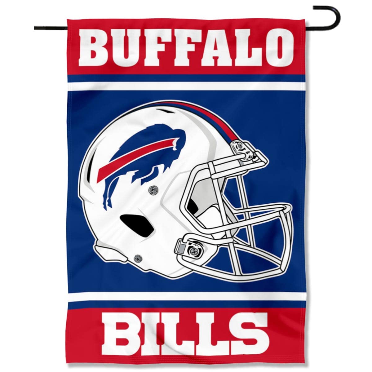 Foto 2 pulgar | Casco Con Diseño De Bandera De Jardín Wincraft Buffalo Bills, 32 Cm X 46 Cm - Venta Internacional.