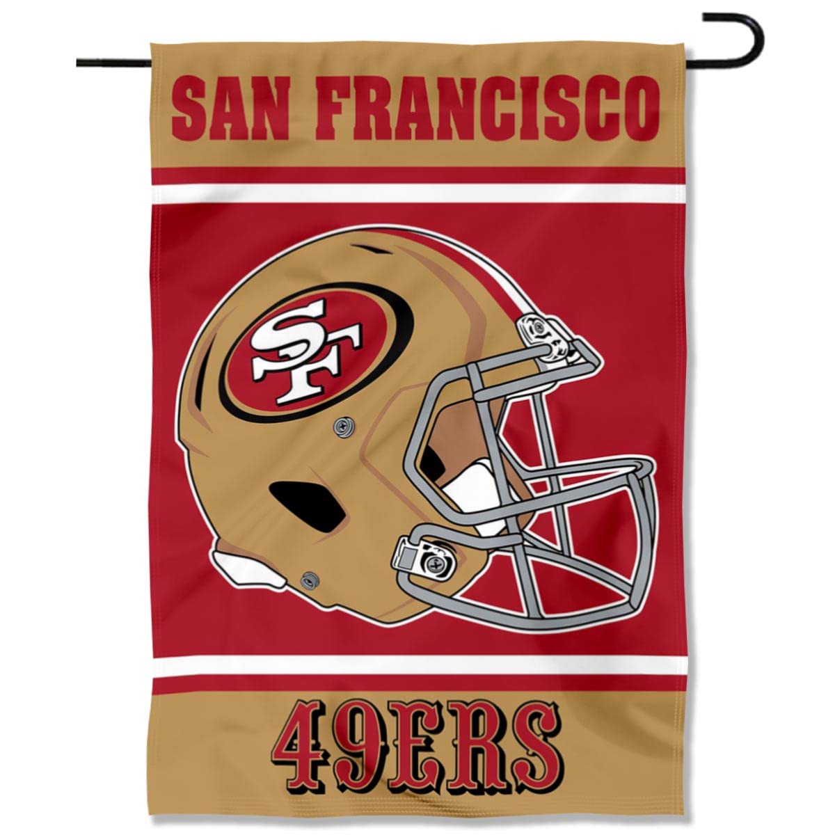 Foto 2 pulgar | Casco Garden Banner Flag Wincraft San Francisco 49ers - Venta Internacional.