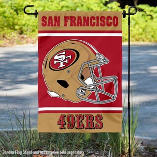 Foto 2 | Casco Garden Banner Flag Wincraft San Francisco 49ers - Venta Internacional.