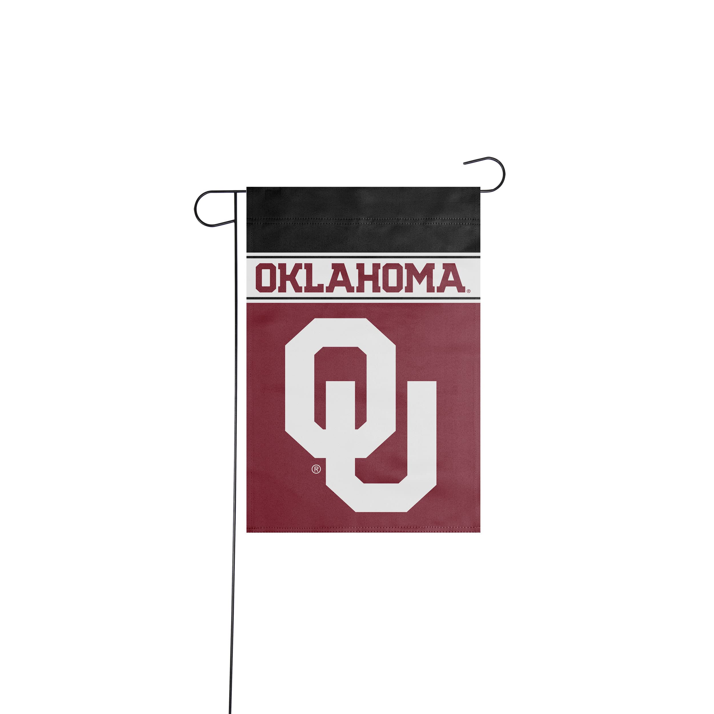 Foto 2 pulgar | Bandera De Jardín Foco Ncaa Oklahoma Sooners De Doble Cara, 45 X 30 Cm - Venta Internacional.
