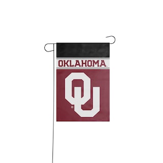 Foto 1 | Bandera De Jardín Foco Ncaa Oklahoma Sooners De Doble Cara, 45 X 30 Cm - Venta Internacional.