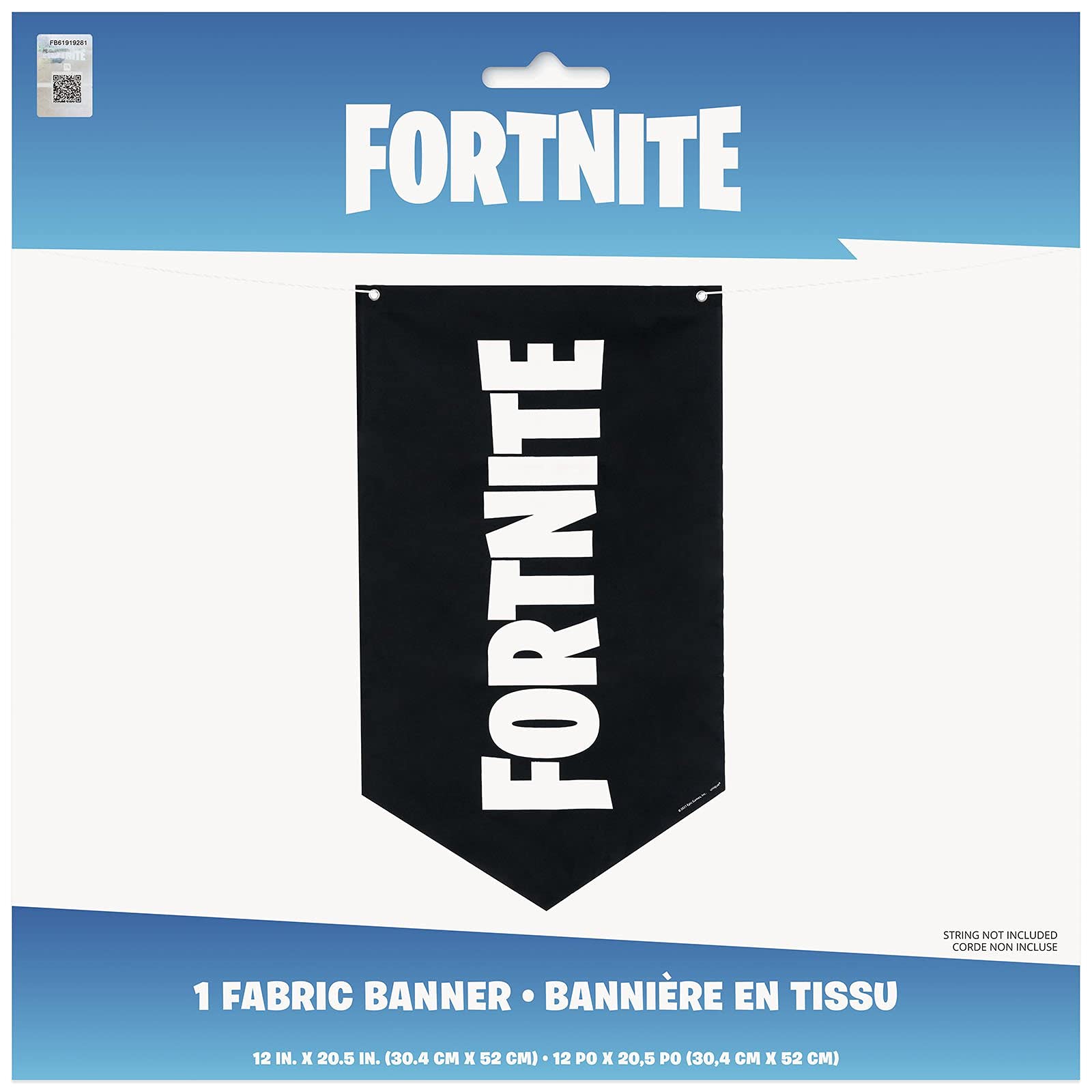 Foto 2 pulgar | Banderín Único En Blanco Y Negro Para Fortnite Battle Royale - Venta Internacional.