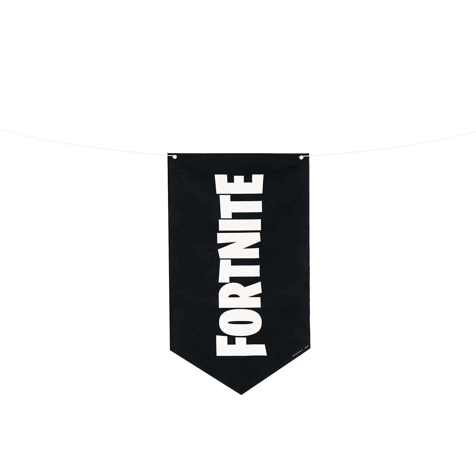 Foto 2 | Banderín Único En Blanco Y Negro Para Fortnite Battle Royale - Venta Internacional.