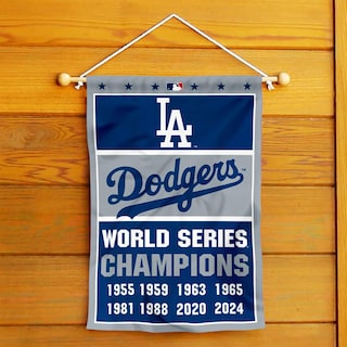 Foto 4 | Garden Flag Wincraft Dodgers 8 Veces Campeón Del Mundo - Venta Internacional.
