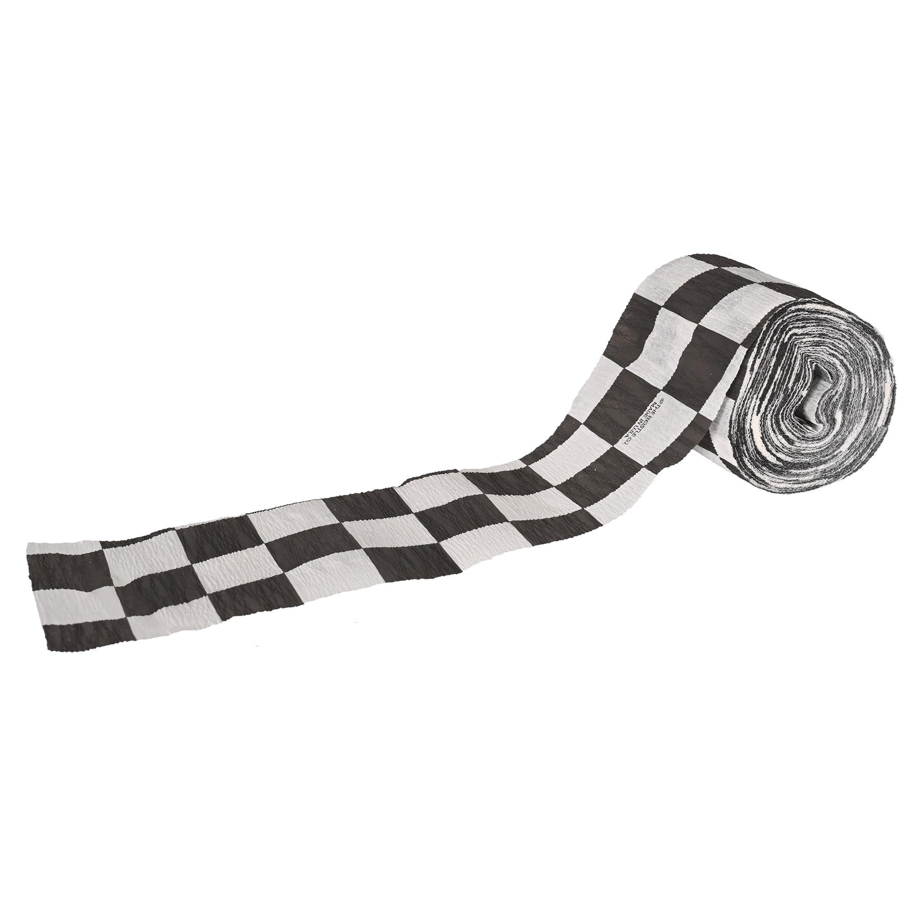 Foto 2 pulgar | Crepé A Cuadros Streamer Beistle Para Fiesta De Carreras - Venta Internacional.