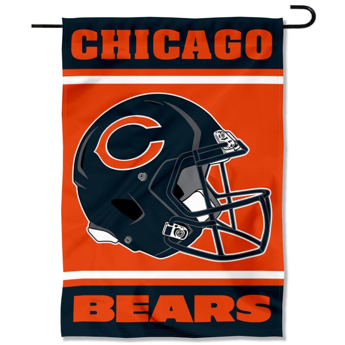 Foto 2 pulgar | Casco Con Diseño De Bandera De Jardín Wincraft De Los Chicago Bears, 32 Cm X 45 Cm - Venta Internacional.