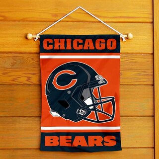 Foto 4 | Casco Con Diseño De Bandera De Jardín Wincraft De Los Chicago Bears, 32 Cm X 45 Cm - Venta Internacional.