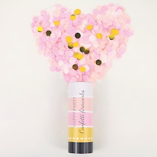 Foto 3 | Kit De Tubos De Confetti / 4pzas De 14 Cm ROSA