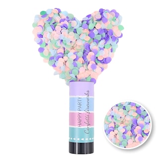Foto 1 | Kit De Tubos De Confetti / 4pzas De 14 Cm
