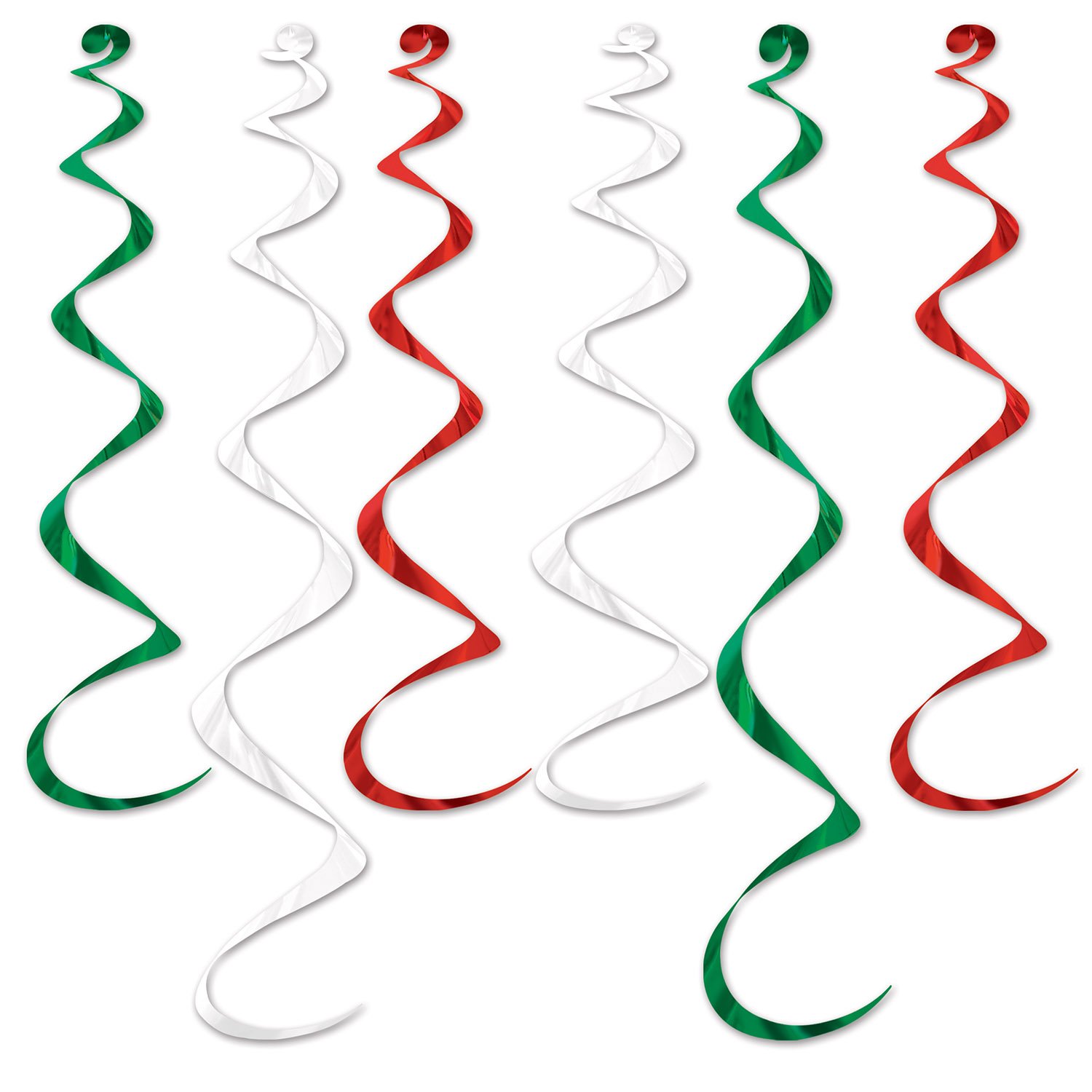 Foto 1 | Beistle Twirly Whirlys para Decoración 6 Pack - Venta Internacional